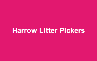 Harrow Litter Pickers