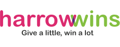 Harrow Wins Lottery logo